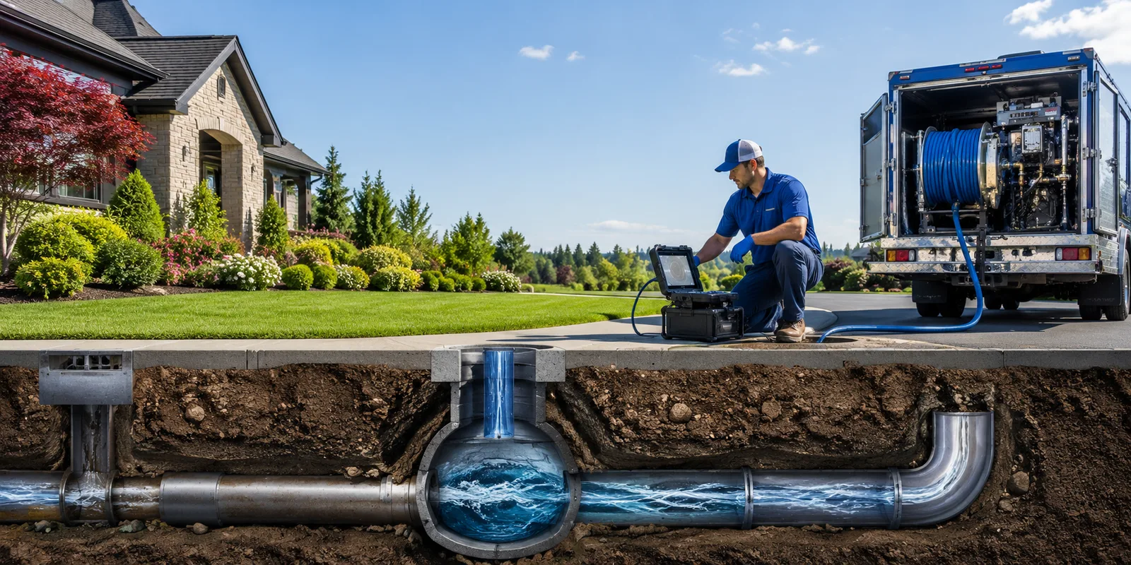 Drainage restoration information for Lawrence Township, NJ